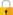 Small yellow lock icon, with a silver band. 